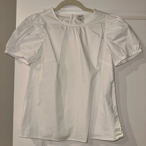 J. Crew white blouse size XS
